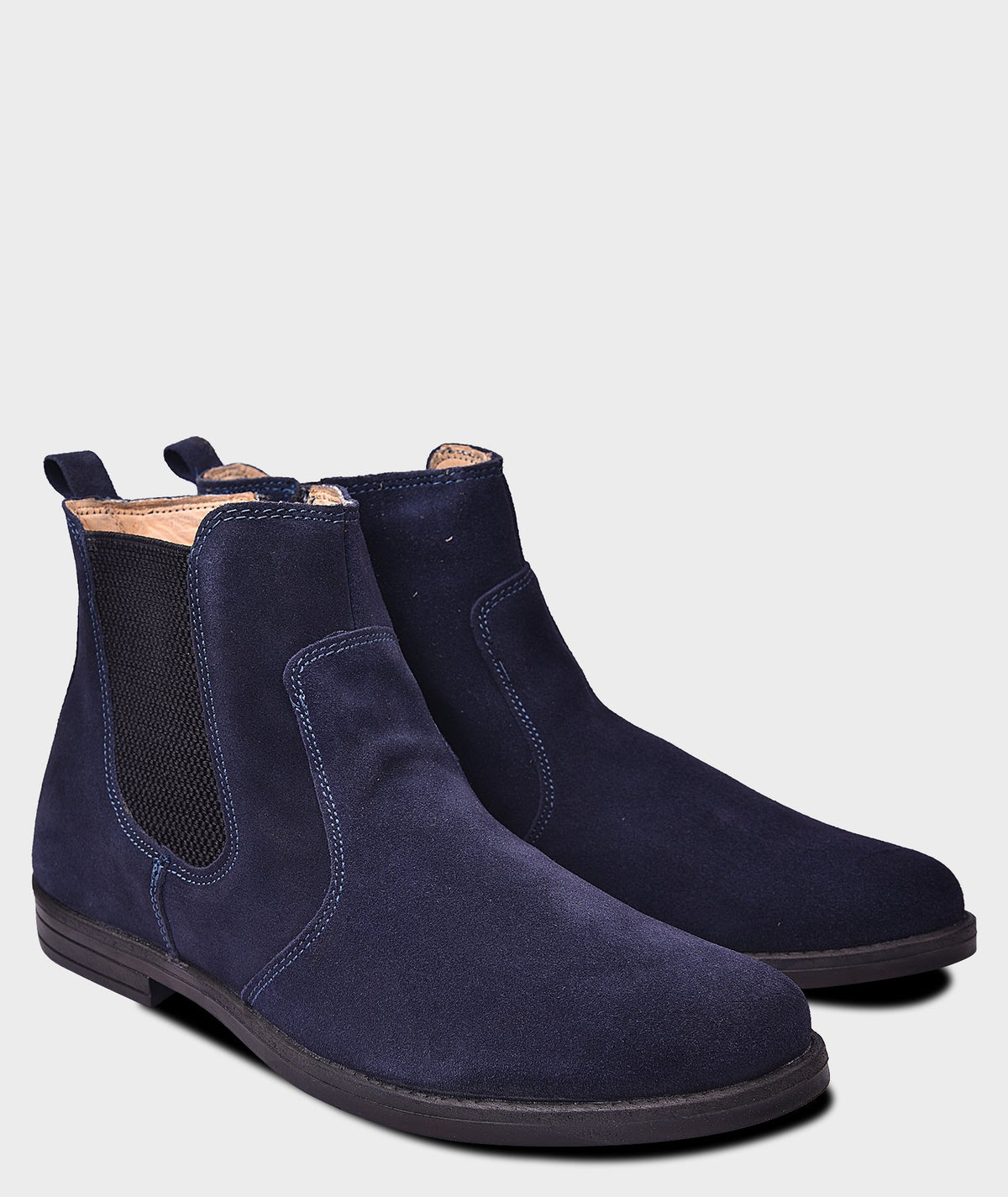 MORRIS ORIS Chelsea Suede Leather Boots