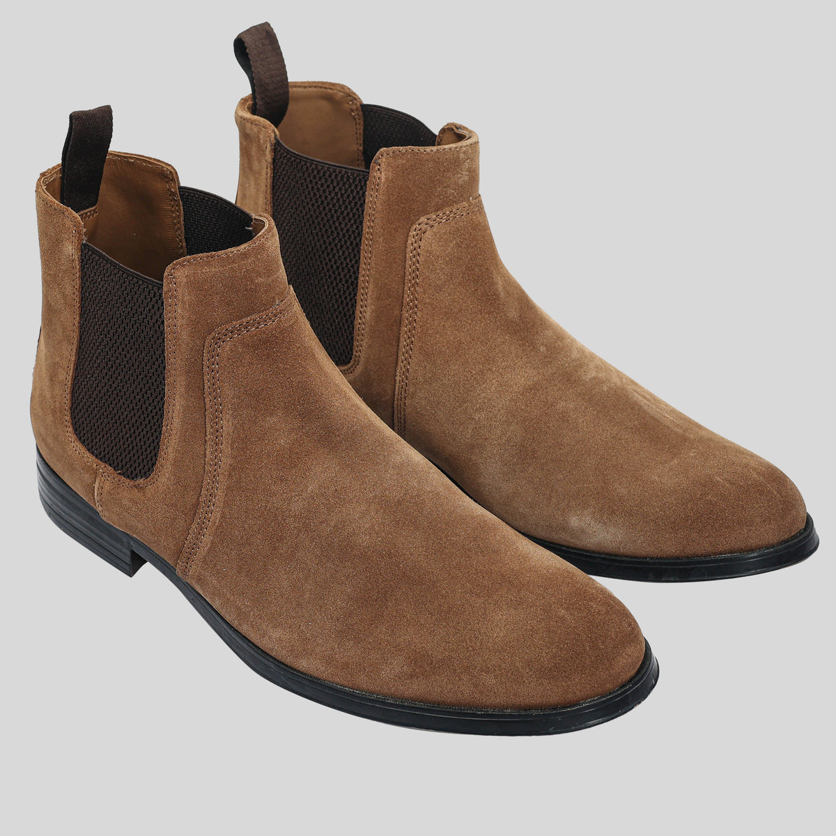 MORRIS ORIS Chelsea Genuine Suede Leather Boots