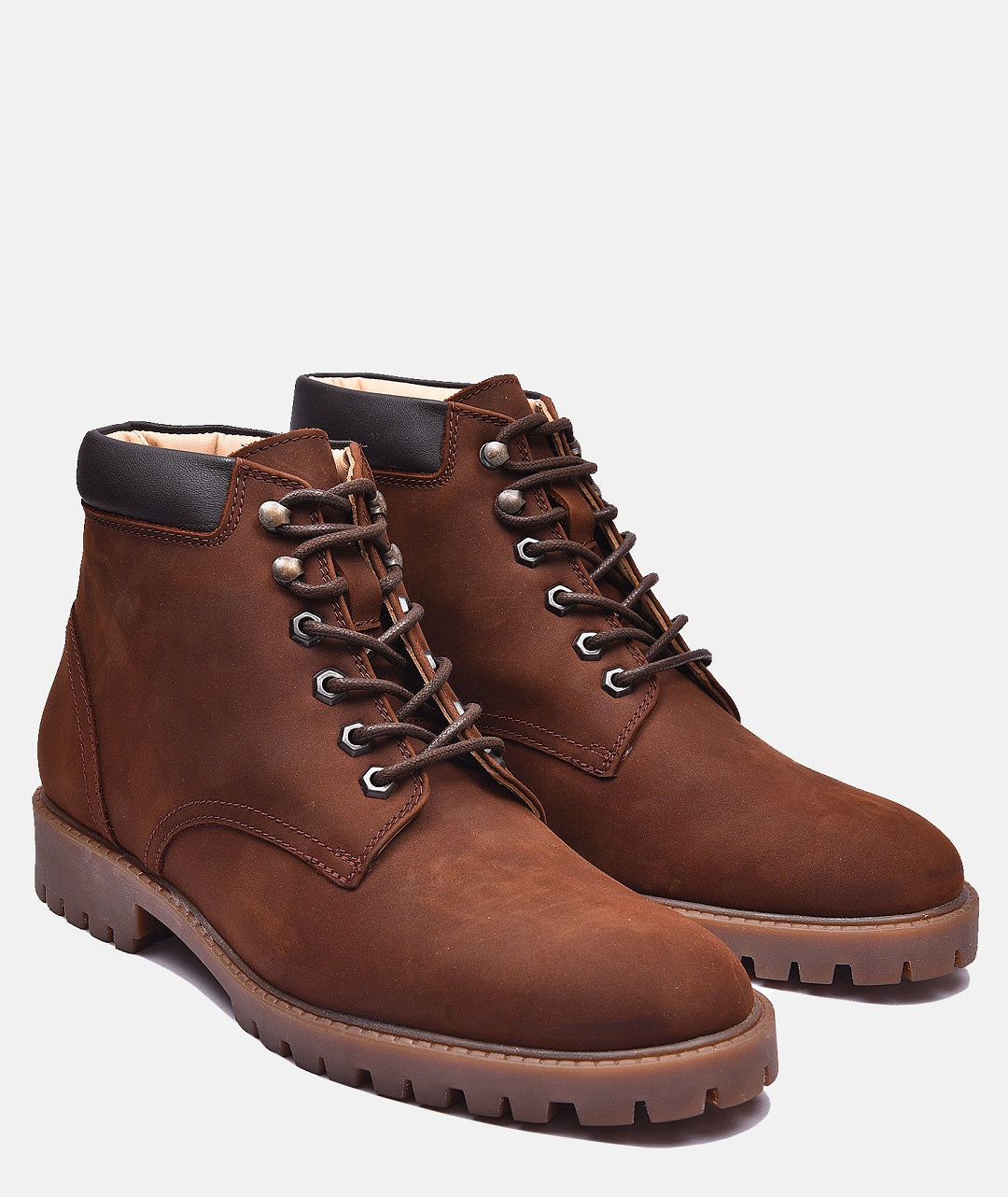 MORRIS ORIS Riding Leather Boots Nubuck Oil Pull