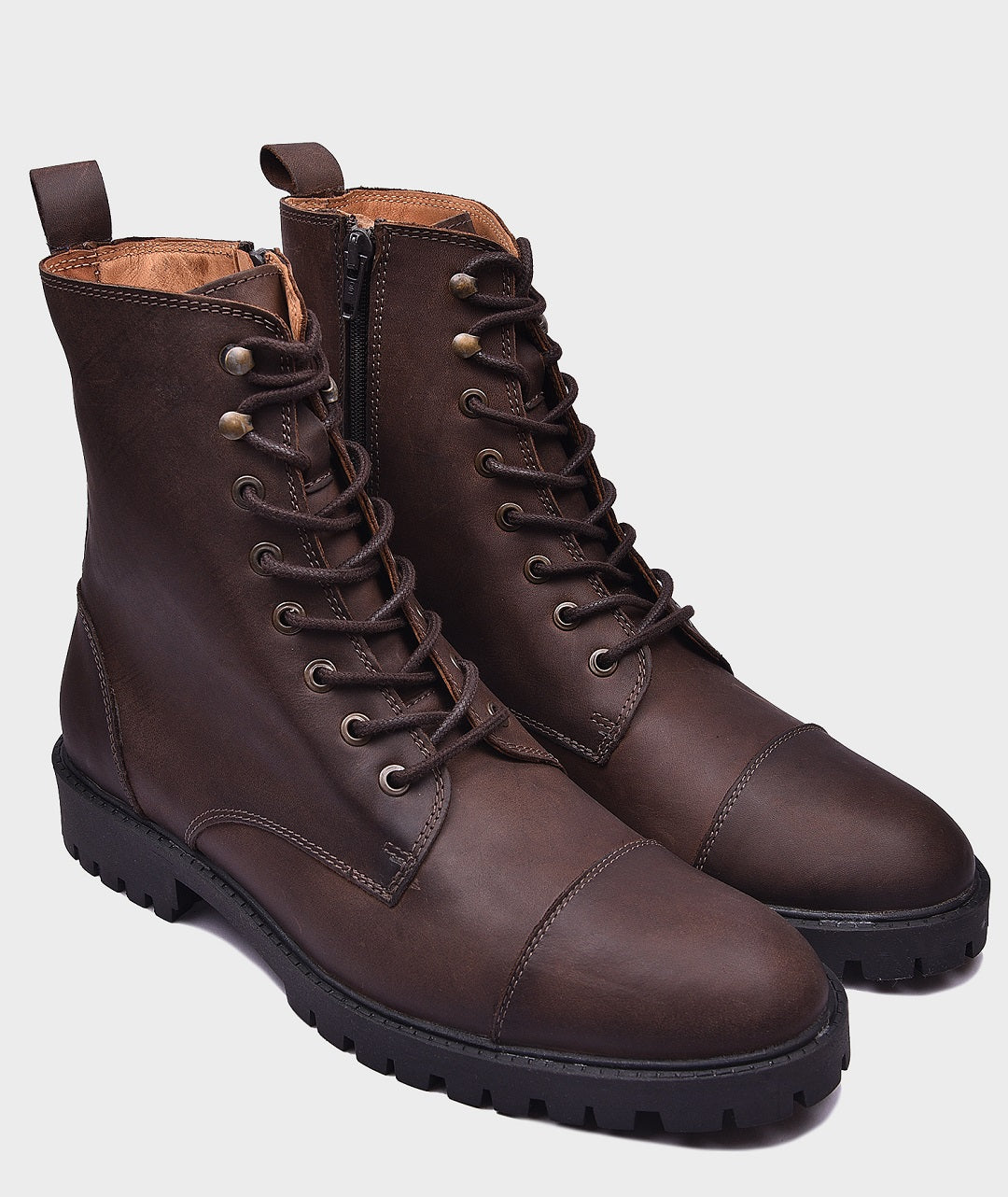 MORRIS ORIS High Ankle Riding Leather Boots