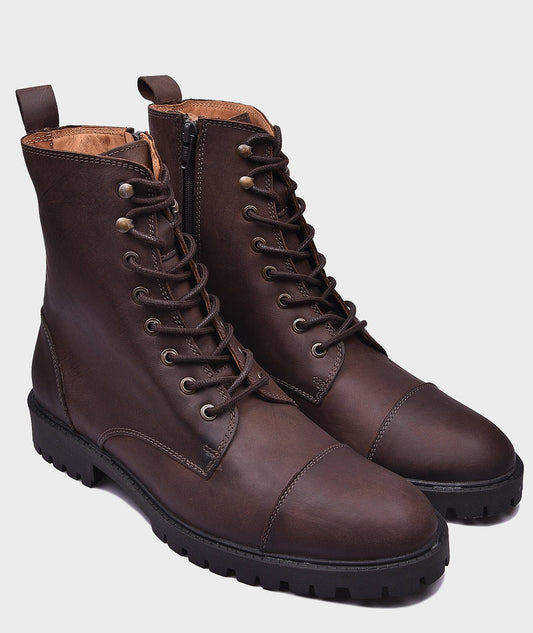 MORRIS ORIS High Ankle Riding Leather Boots