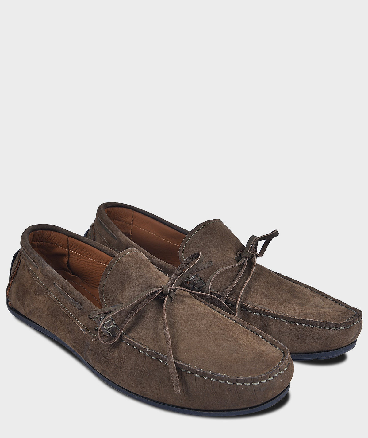 MORRIS ORIS Loafers Lace Genuine Leather Driving Shoe